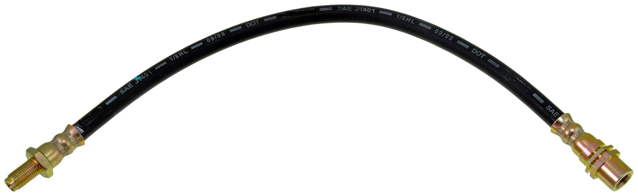 BRAKE HOSE - Brake Hydraulic Hose - Brake Hose - Brake Line - This automotive brake hydraulic hose was precision-engineered to match the fit, function and performance of the original brake hose on specific vehicles and positions to ensure safe, long-lasting durability as part of a complete brake repair. - Toyota Cressida 1992-89, Toyota Supra 1992-86 - Dorman H38412 Brake Hydraulic Hose Compatible with Select Toyota Models
