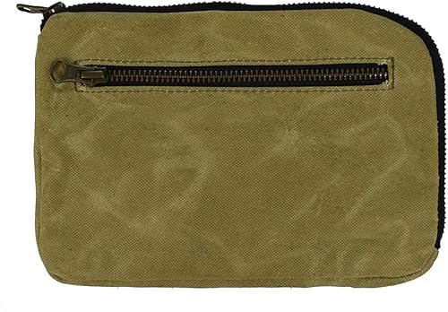 Miniatura 3 de Hide & Drink, Bolsa de equipo con cremallera, bolsa de camping, accesorio de viaje, bolsa multiusos, lona encerada y cuero de grano completo