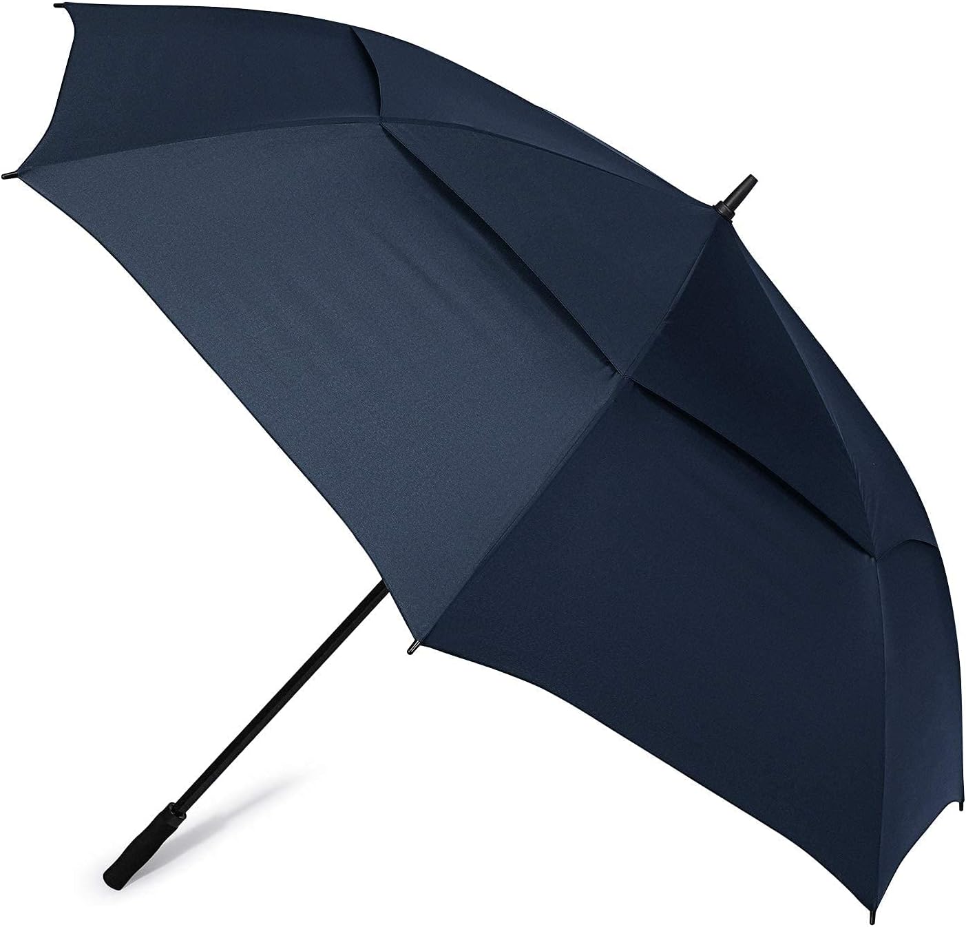 review Prospo Golf Umbrella 62 inch Large Auto-Open Windproof Oversized Umbrellas Black & 72 Inch Huge Golf Umbrella Windproof Large Umbrella Navy Blue XL