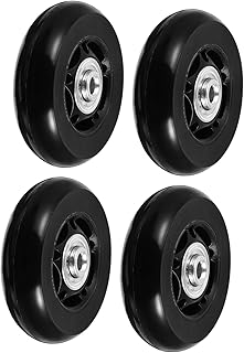 SHERCHPRY 4 Pçs Estojo De Carrinho Rodas Acessórios De Bagagem Para Organizadores De Bagagem De Viagem Para Rodas Giratórias De Viagem Malas De Viagem Rodas De Substituição Rodas De Bagagem