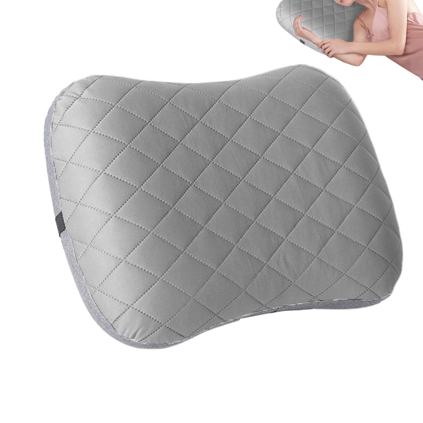 Cuscini Gonfiabili Da Viaggio Cuscino Portatile e Lavabile | Supporto Lombare Per Donne Viaggio Casa Auto Spiaggia Escursionismo All Aperto Interno Esterno Aereo