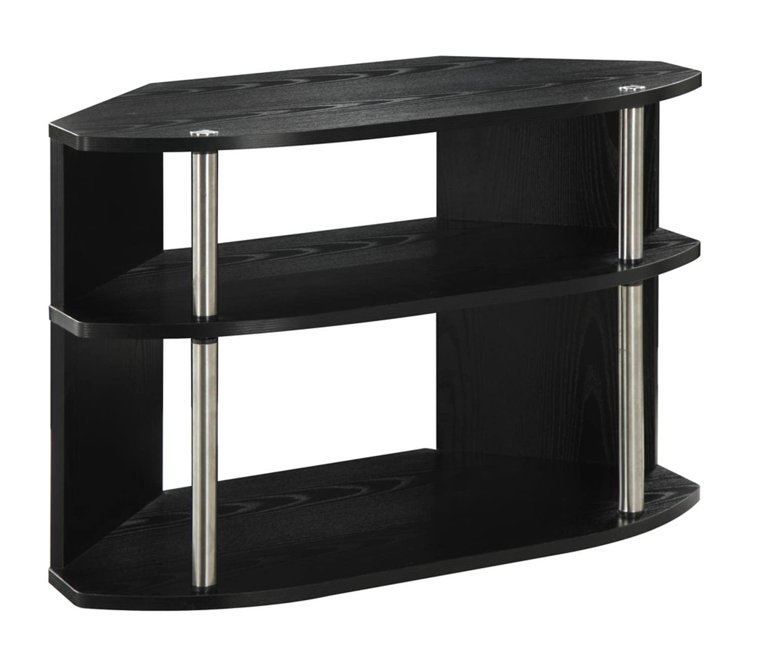 Convenience Concepts Designs2Go Swivel TV Stand, Black