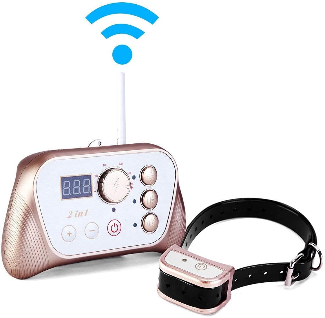 Buy JUSTPET Wireless Fence Dog Containment Training 2 in 1 System