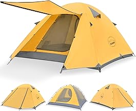 10 Best Waterproof 2 Person Camping Tents 9 KAZOO Waterproof Backpacking Tent