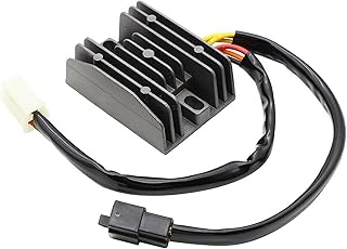 MbeLLO Motorcycle Voltage Regulator Rectifier For Suzuki DR125 1985 1986-1988 DR200 1986 1987-1991 SP200 1986-1988 32800-42A00