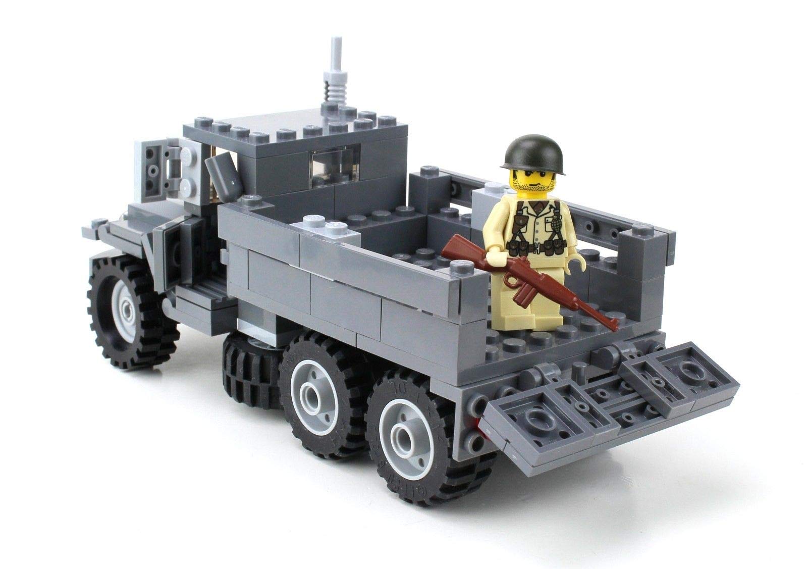 brickmania製アメリカ軍М35カーゴトラック バトルセット Amazon.com
