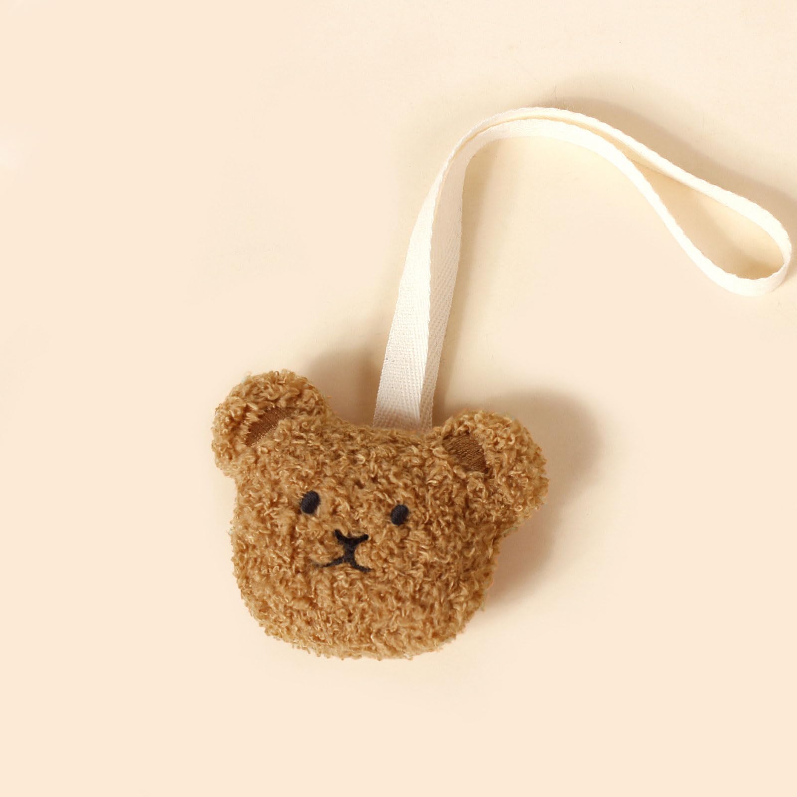 Babt Holder se adapta a la mayoría de estilos de correa de oso lindo cordón para niños y niñas de 0 a 3 años bonita cadena de oso