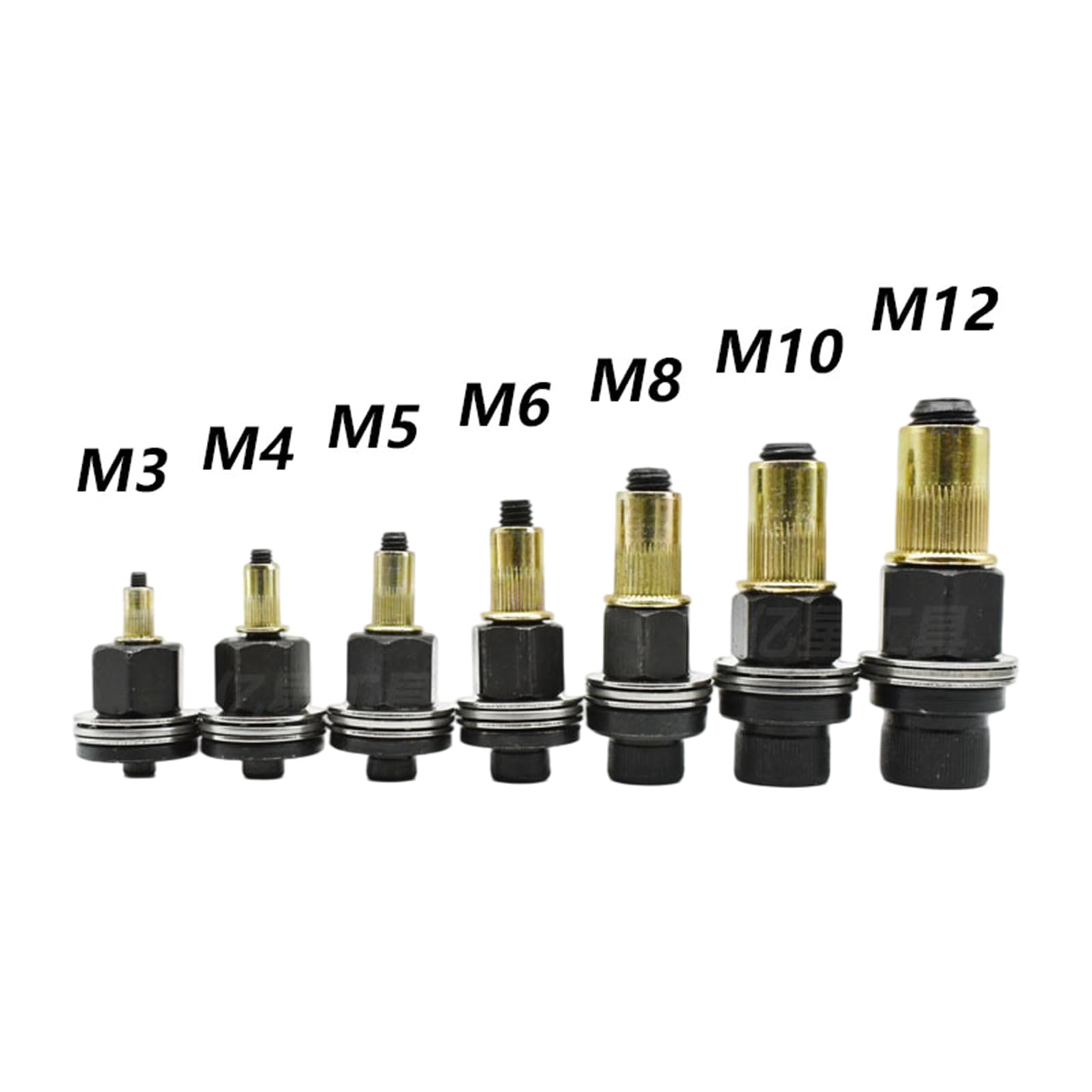 Adattatore per trapano per rivetti Rivettatrice manuale Semplice da installare Rivettatrice manuale Accessorio per fissaggio sicuro Accessorio per rivettatrice manuale