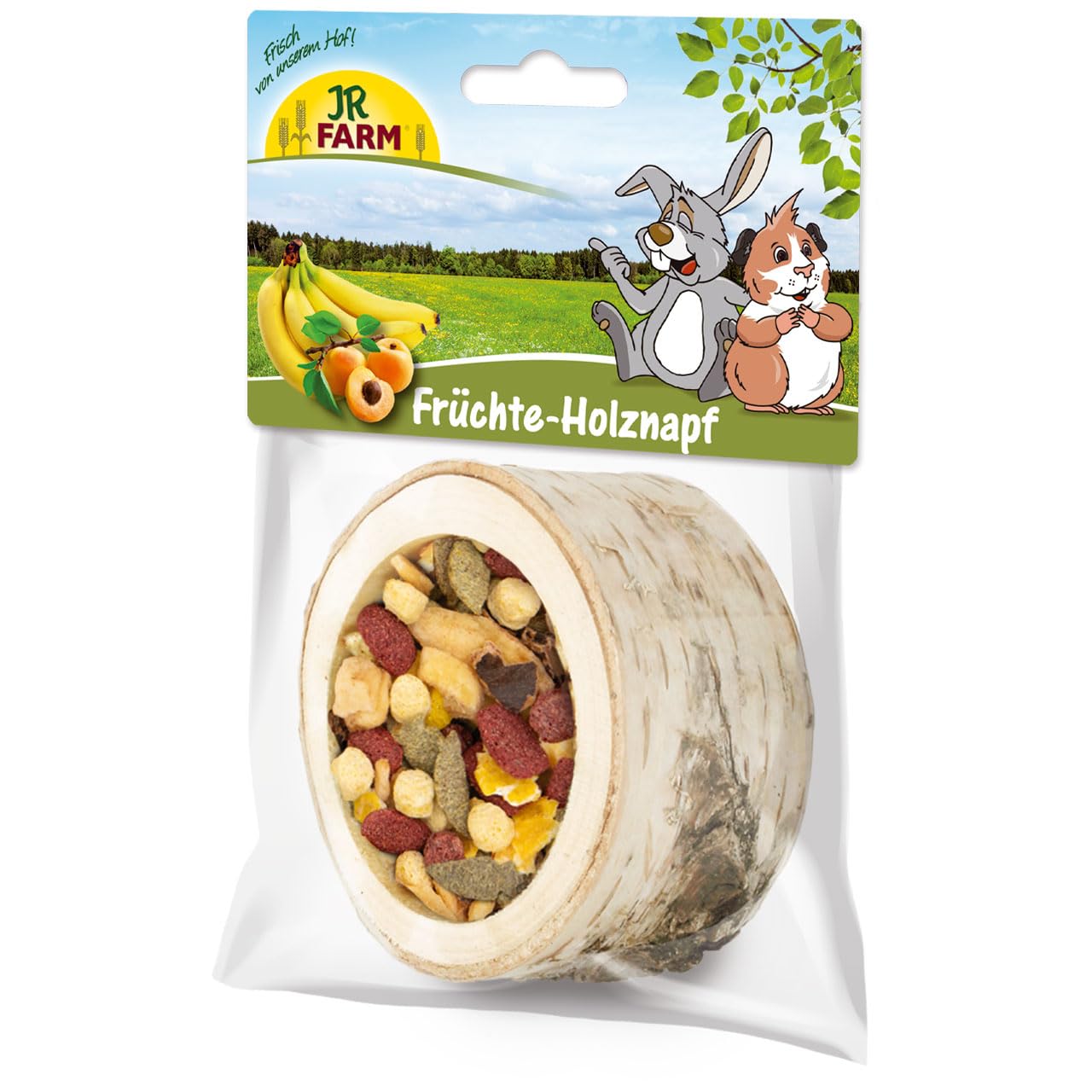 JR FARM Fruit Wooden Bowl 120 g