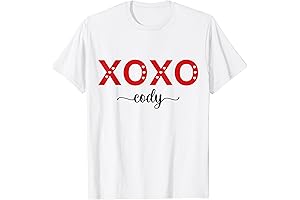 Show Your Love with XOXO Cody RigSby Valentine's Day T-Shirt