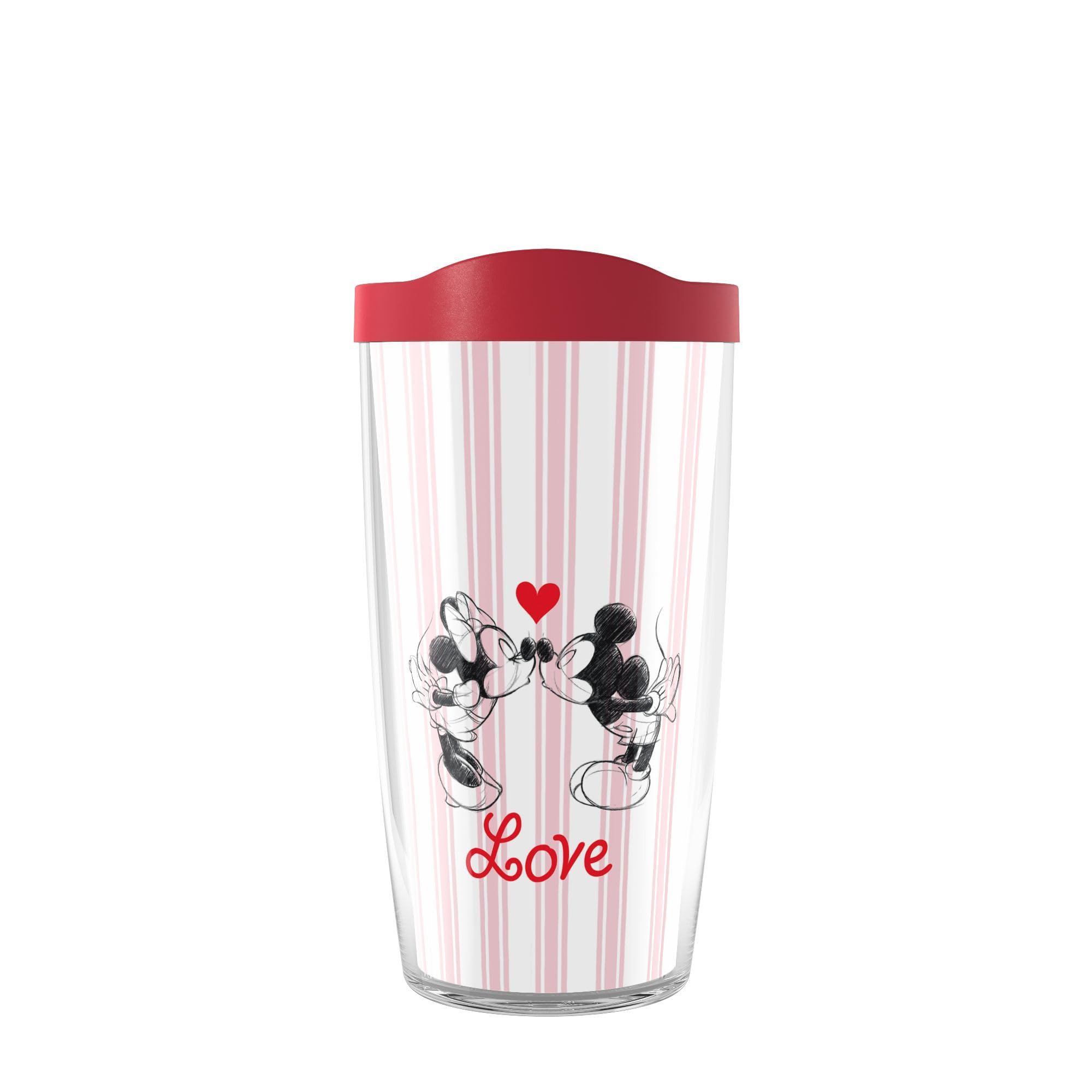 Tervis Disney-Mickey & Minnie Valentines Insulated Tumbler, 16oz, Classic