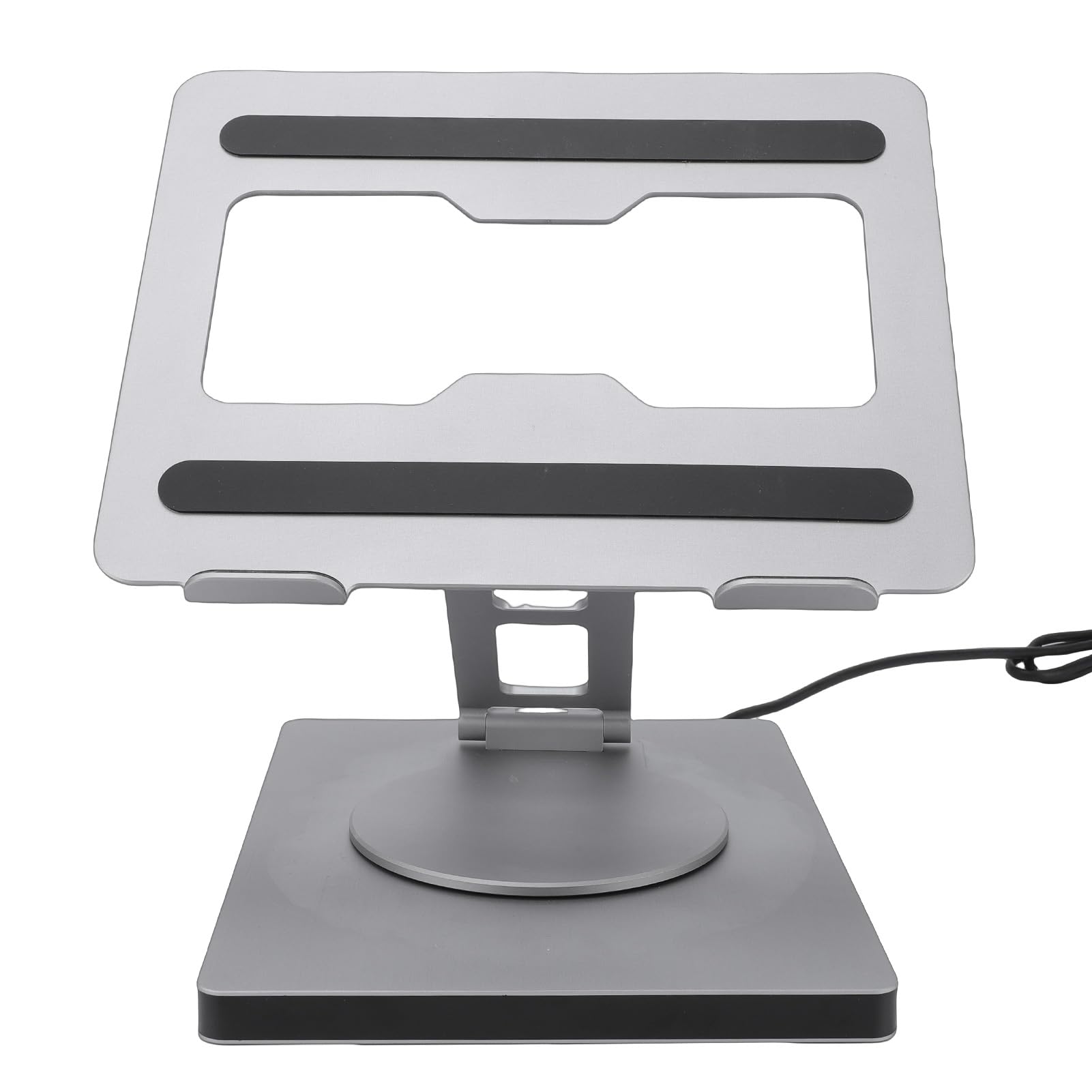 Podstawka do Stacji Dokującej do Laptopa, 10 W 1 100 W PD, Szybkie ładowanie 4K Przy 60 Hz, Podstawka Pod Laptopa, Obrotowa, Regulowana, Składana 360° z Koncentratorem USB 3.0, Idealna