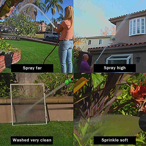 Grande Domestica Flusso Car Wash Acqua Pistola Portatile di innaffiatura del Giardino ad Alta Pressione ugello Pulizia della Famiglia Attrezzi (Color : EU)