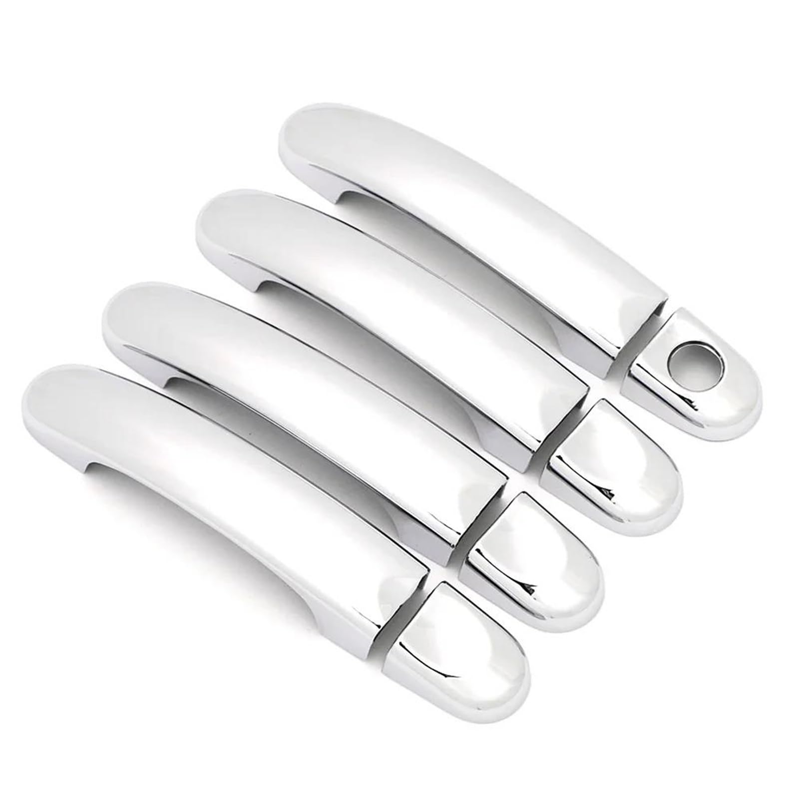 YESKIT Exterior Side Door Handle Cover Moulding Trim Frame for VW for Transporter T5 2003-2015