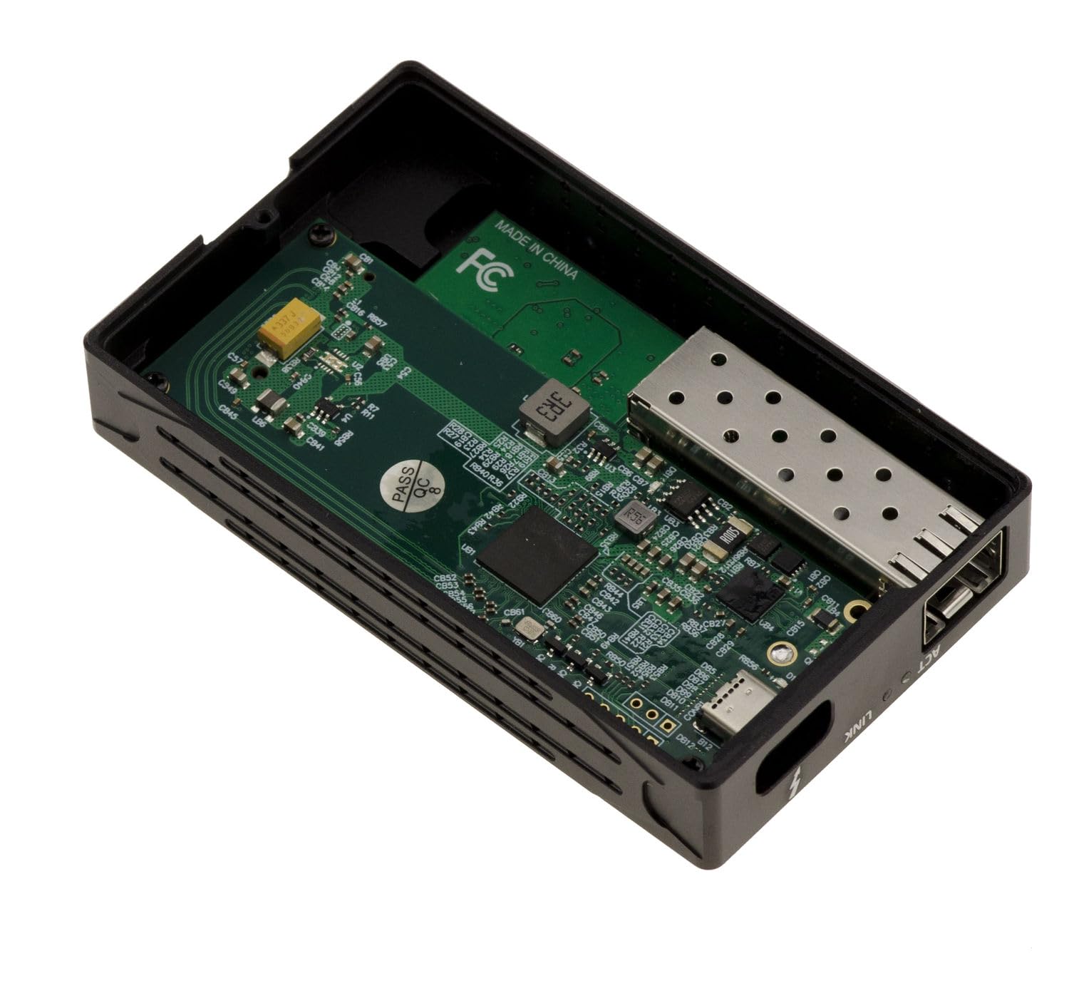 KALEA-INFORMATIQUE Cavo adattatore USB 4 Thunderbolt 3 da 10G a SFP+ in fibra con chipset I82599