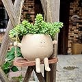 UMESONG Swing Face Planter Pot