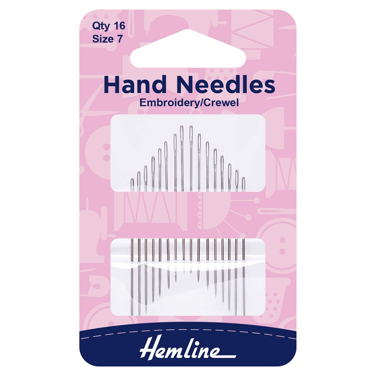 Minerva Embroidery Sewing Needles Cotton Hemline H200.7