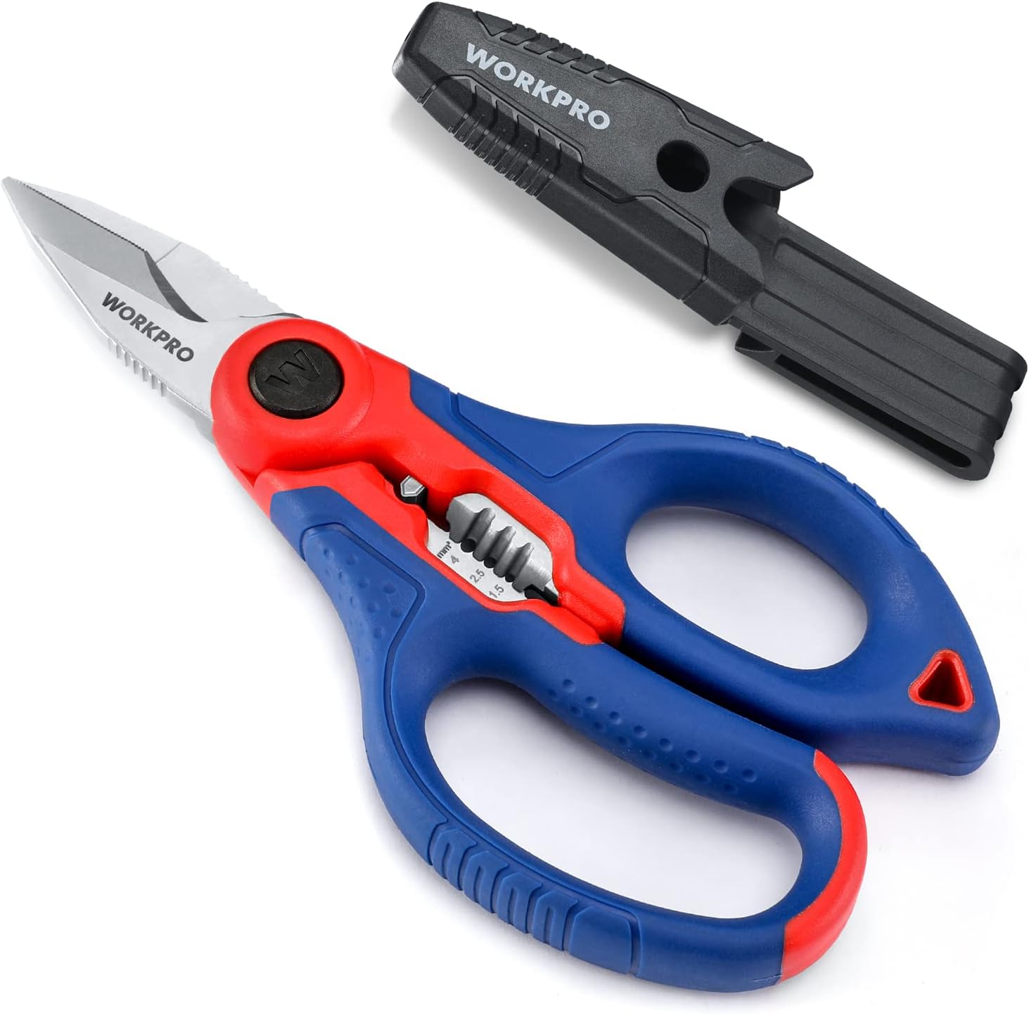 ENGINEER PH55 Compact Electrician Scissors with 4in1