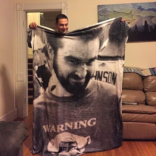 Manta personalizada con texto fotográfico, manta personalizada con imagen para bebé, madre, padre, amigos, amantes, perro, gato, regalo (A, 29 x 39