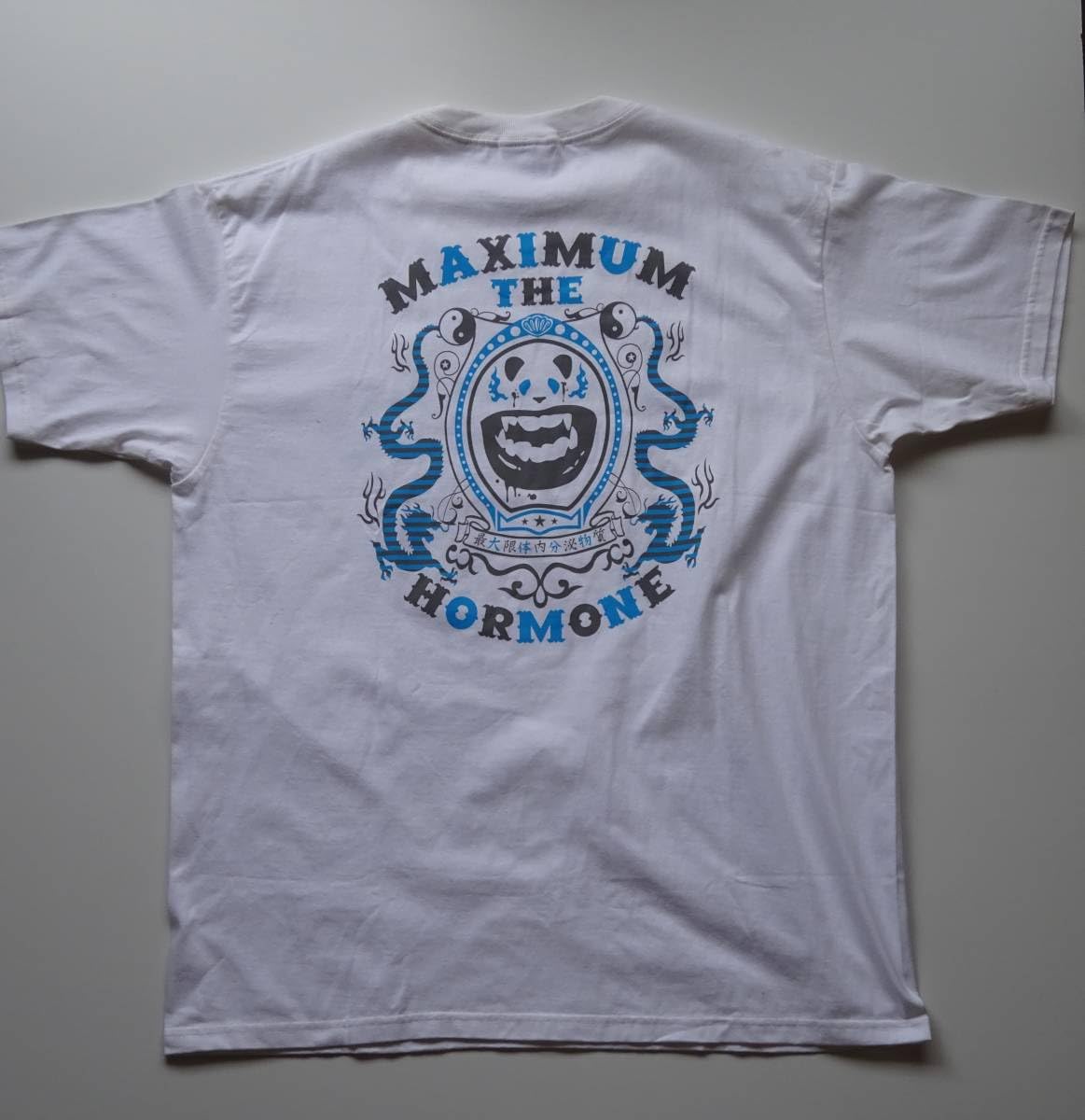 【メンバー全員サイン入り】マキシマムザホルモン ツアー Tシャツ メンバー全員サイン入り】マキシマムザホルモン ツアー Tシャツ