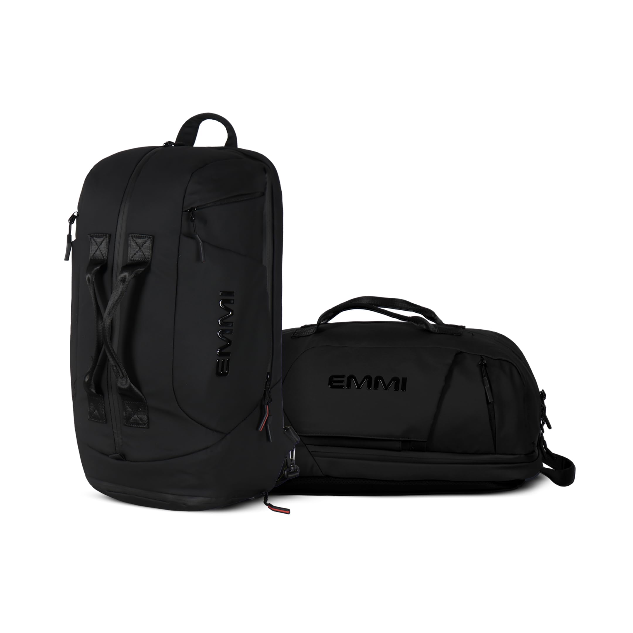Dynamo Convertible Travel Duffle Bag to Laptop Backpack, Black | Water-Resistant Weekender Cabin Bag for Men & Women | 2-in-1 Carry-On Travel Bag with Laptop Compartment & Adjustable Straps-image-34