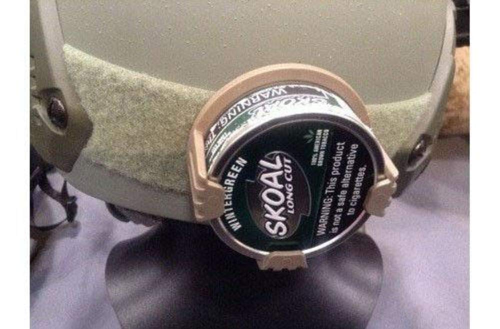 DLP Tactical Tac-Dip Hook & Loop/Helmet/MOLLE Vest Dip Can Carrier (Tan)