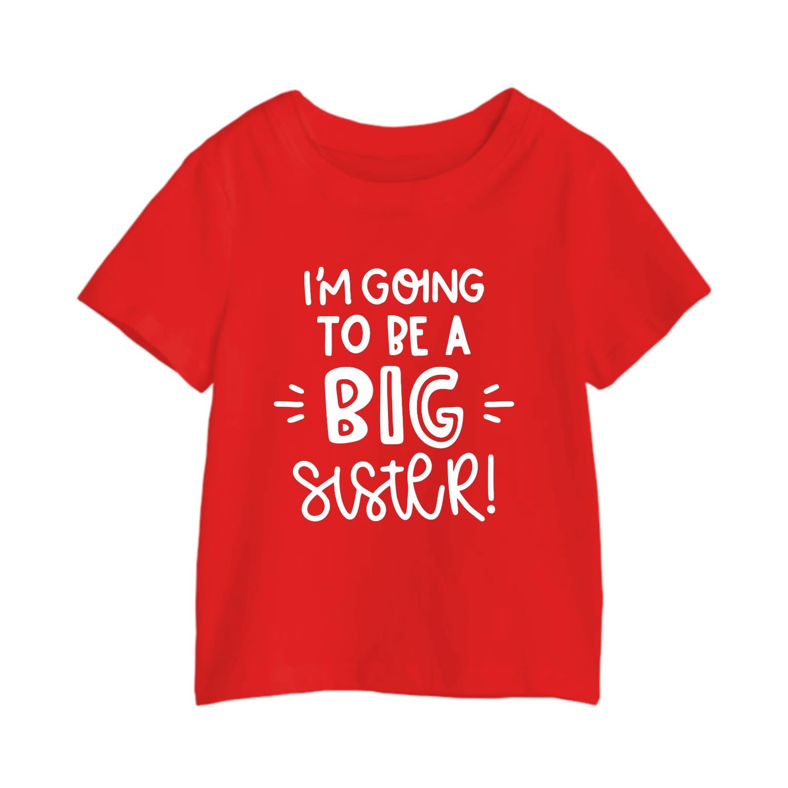 GenericBIG SISTER PRINTED T SHIRTS