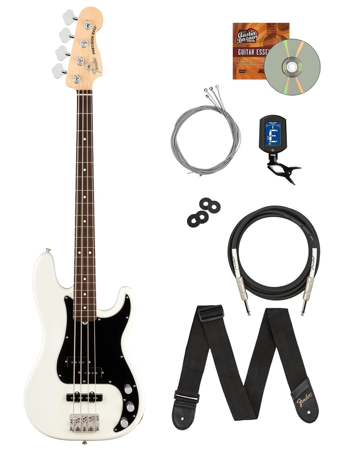 Amazon.com: Fender American Performer Precision Bass