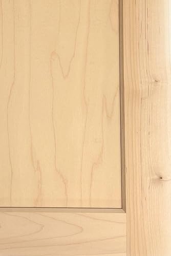 Miniatura 6 de Reemplazo frontal de puerta de gabinete de arce sin terminar - 11.5W x 22H