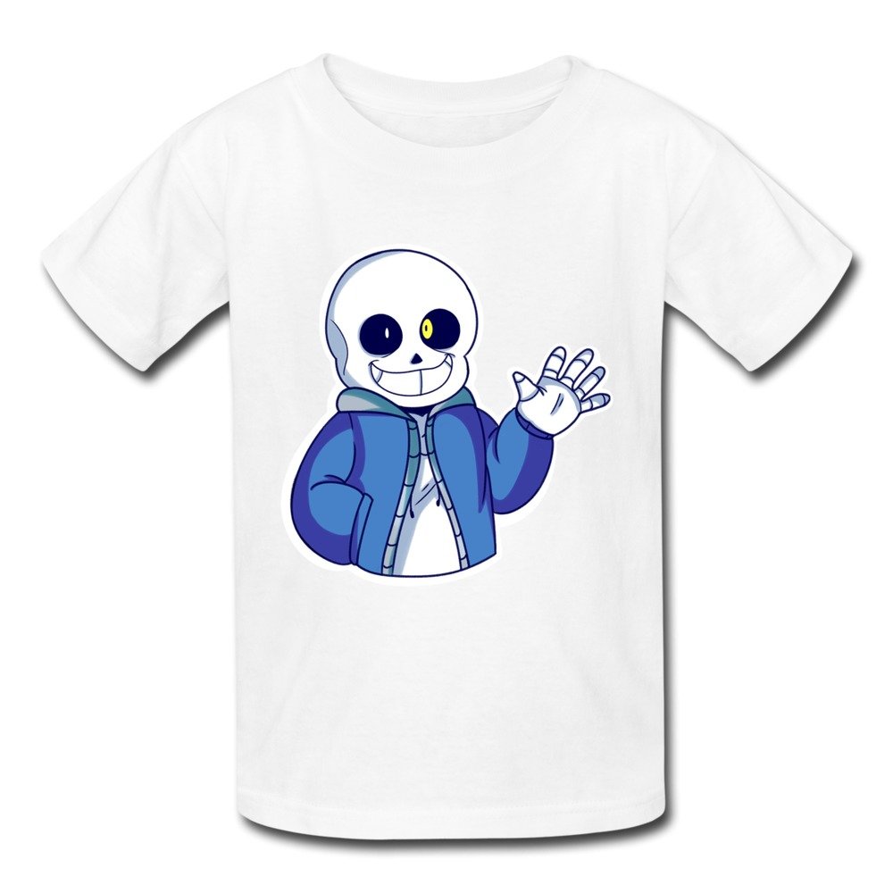 Rose MemeryKid's Undertale T Shirts White Medium