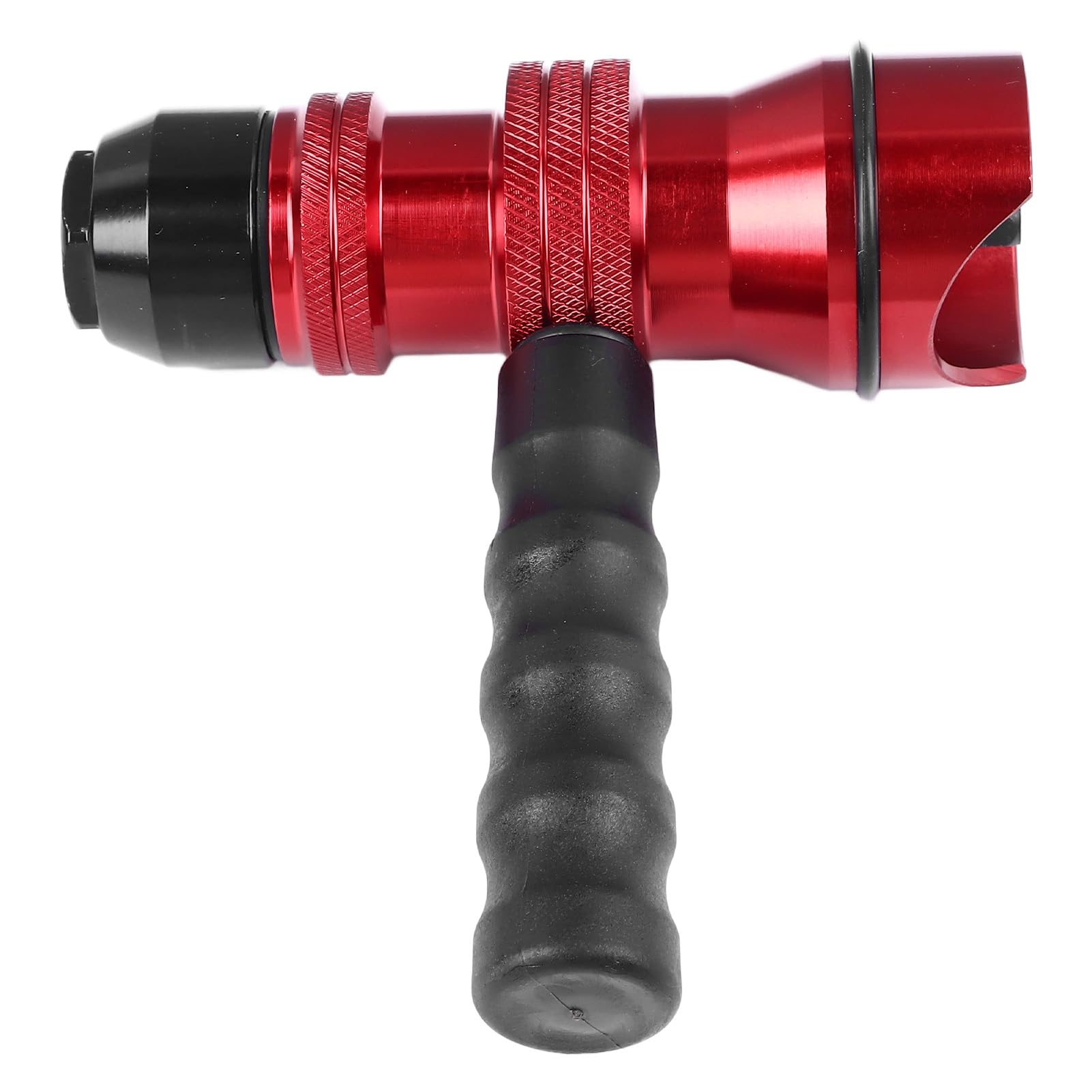 Alomejor Adattatore per Pistola per Rivetti in Lega di Alluminio Rossa per Un Efficiente Strumento di Rivettatura Elettrica Accessori Compatti e Portatili