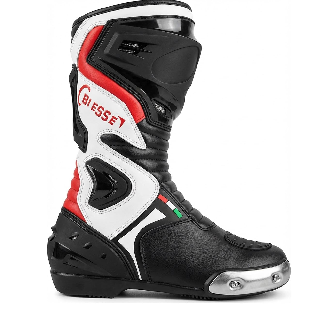 BI ESSE BS Moto Pista Sport Racing Bottes de moto respirantes