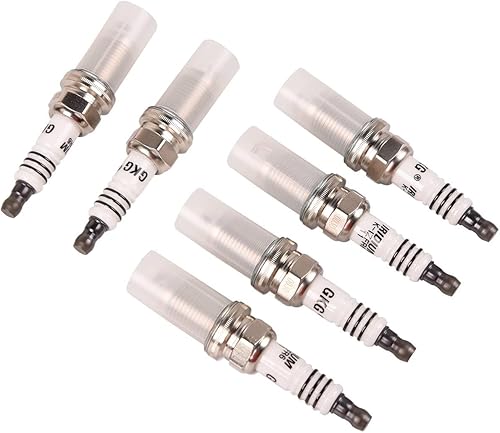 JEWOSS 6Pcs Iridium Spark Plugs 3657 9807B5517W A0145A0004