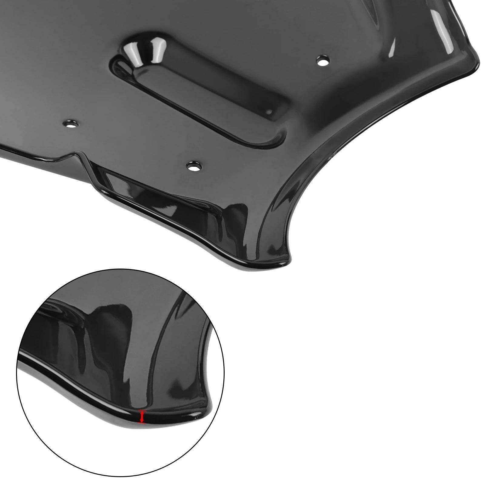 Cupolini E Parabrezza Per Moto Per Per CB 650 R Per CB650R (2019-2025) Parabrezza, Deflettori Vento, Cupolino E Visiera Cupolino Paravento(Nero,2024-2025)