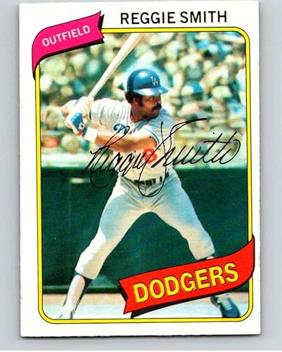 1980 O-Pee-Chee #350 Reggie Smith Los Angeles Dodgers V79873