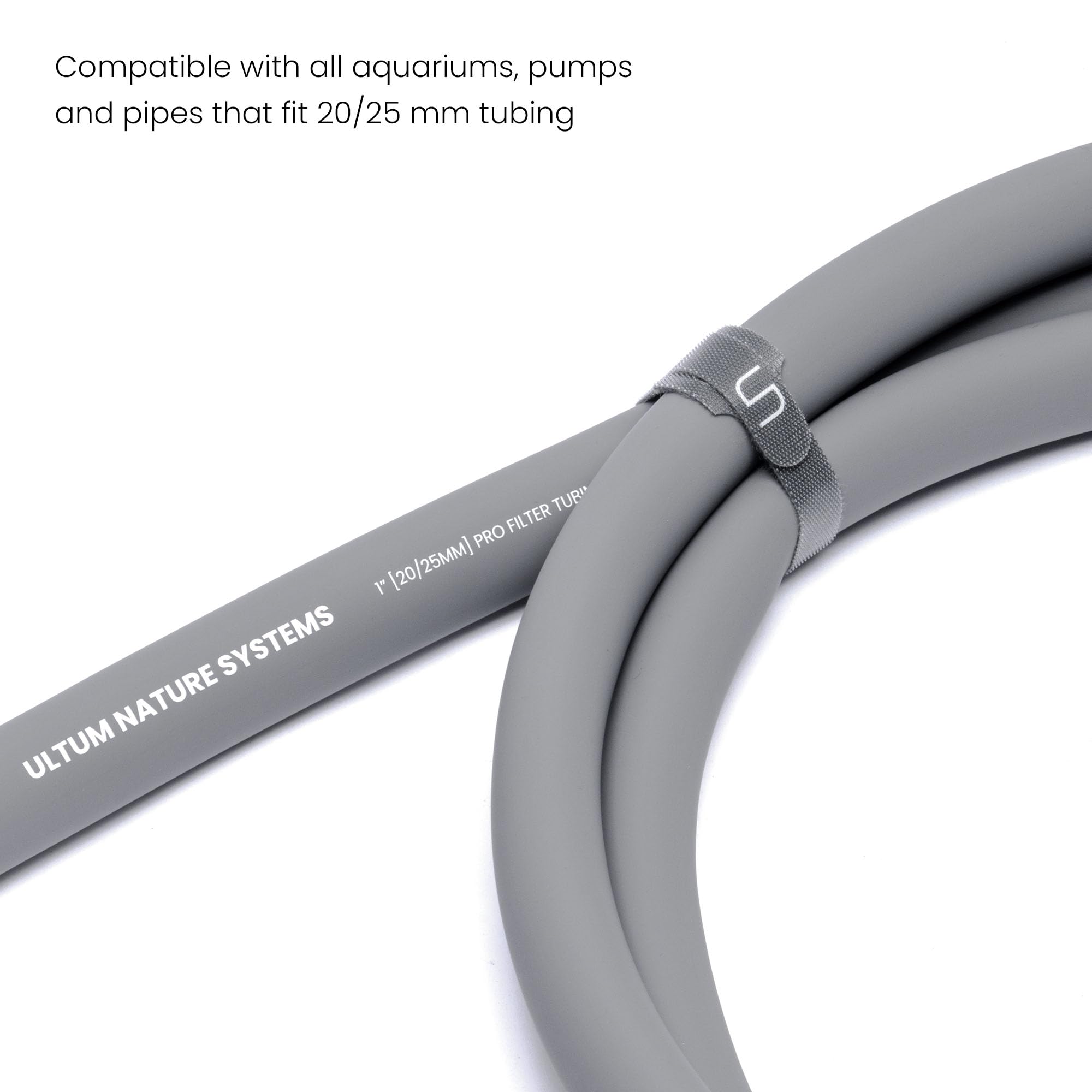 Ultum Nature Systems Pro Tubing – 20/25 mm ID/OD Durable Aquarium Filtre, CO2 et Airline Tube pour aquariums – Rouleau de 3 m