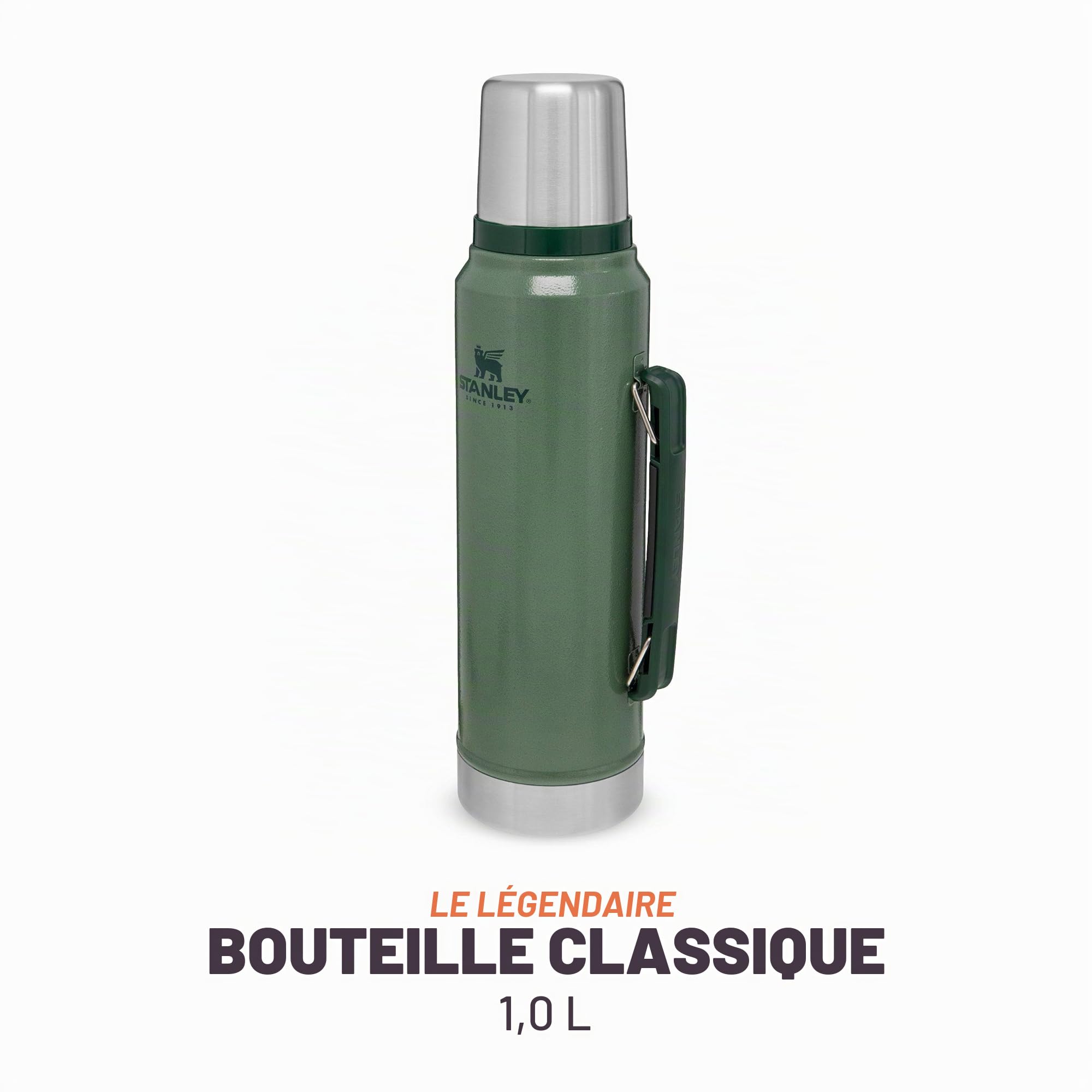 Stanley 1913 Classic Legendary Thermos 1L - Hammertone Green
