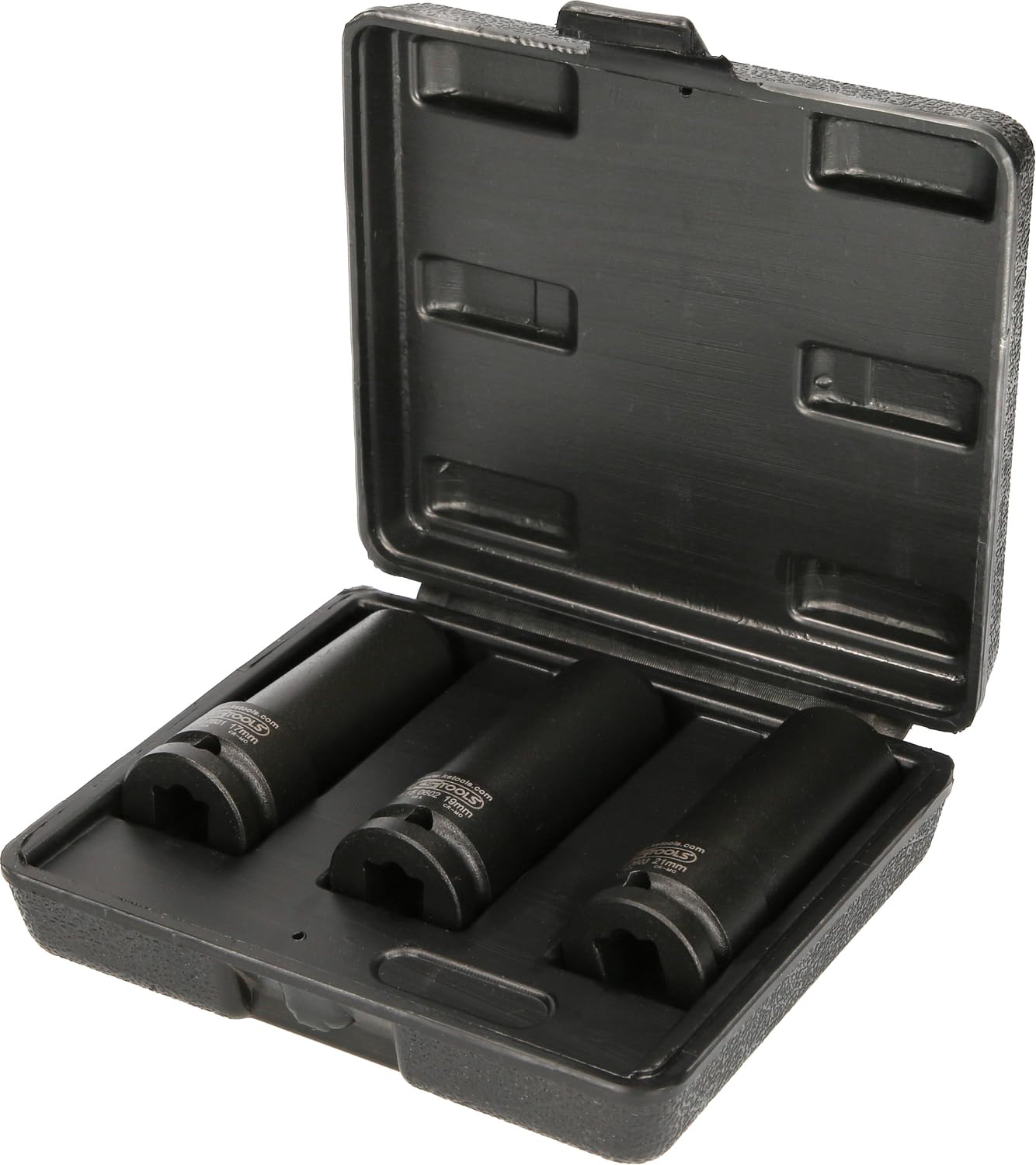 KS Tools 515.0605 Komplet specjalnych nasadek udarowych 1/2" do skręcanych tarcz dystansowych, 3-szt