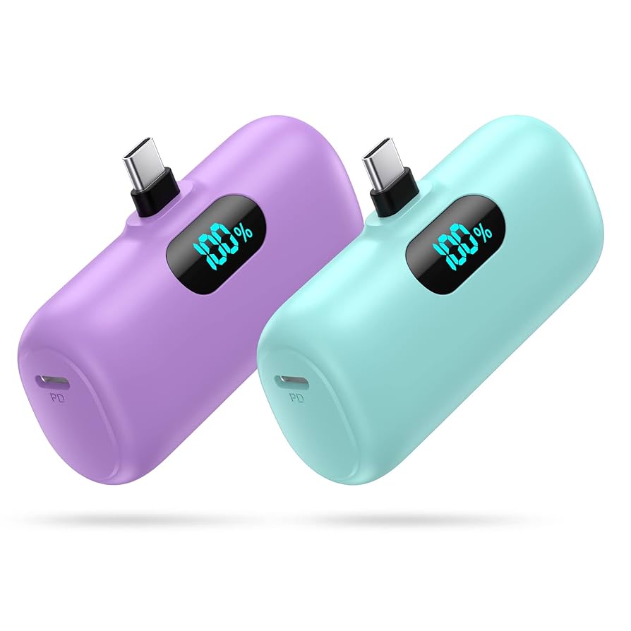 ※kaCASETiFY POWER BANK 5000mAh SUPERV] Magnetic Power Bank,5000mAh Battery Pack,Slimmest