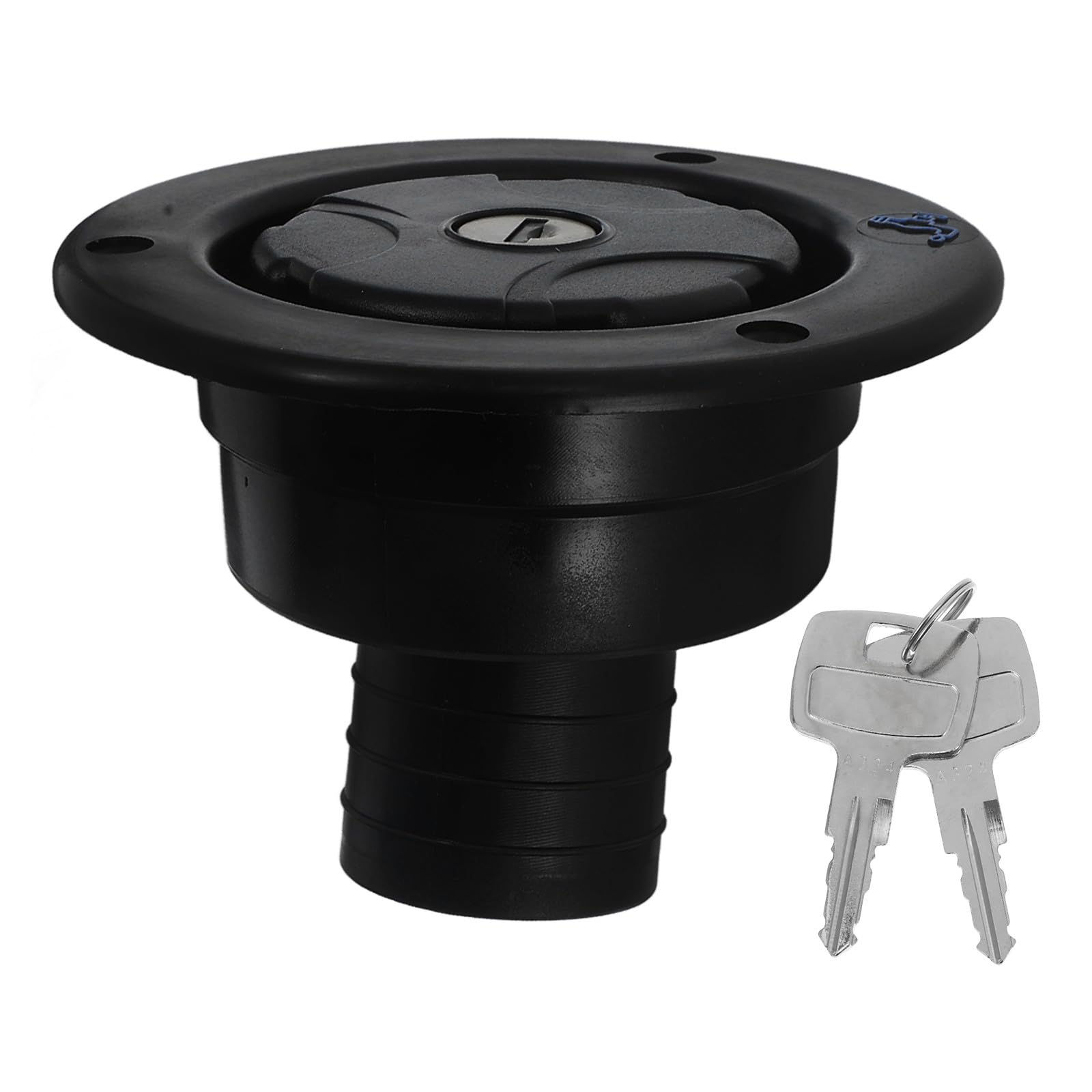 Outanaya Tapa de Llenado de Agua Dulce con Cerradura para Rv y Camper Entrada por Gravedad Fácil de Usar Compatible con Remolques y Autocaravanas Diseño Elegante y Práctico Negro