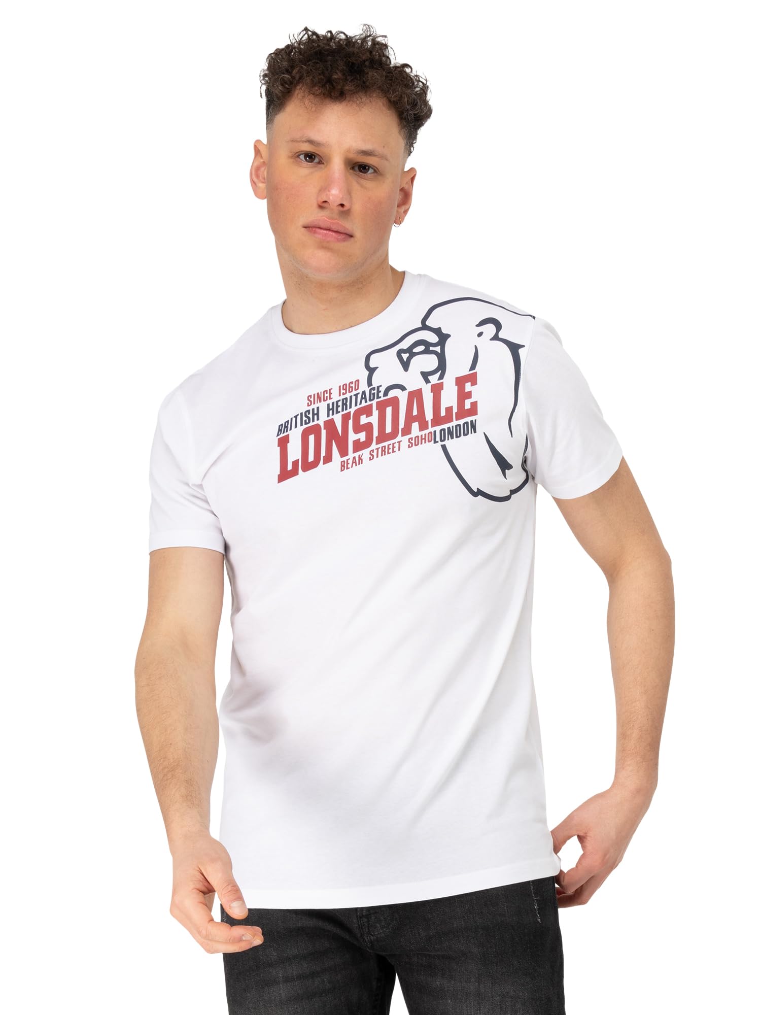 Lonsdale Herren Walkley T-Shirt