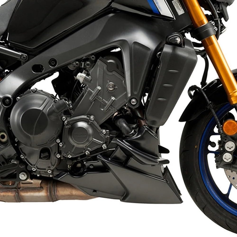 Osłona płyty podwozia Do MT09 SP 2021 2022 2023 2024 2025 Osłona podwozia motocykla Skuteczna | Płyta podwozia Płyta uderzeniowa silnika Osłona miski olejowej pod miską podwozia(Carbon Fiber)