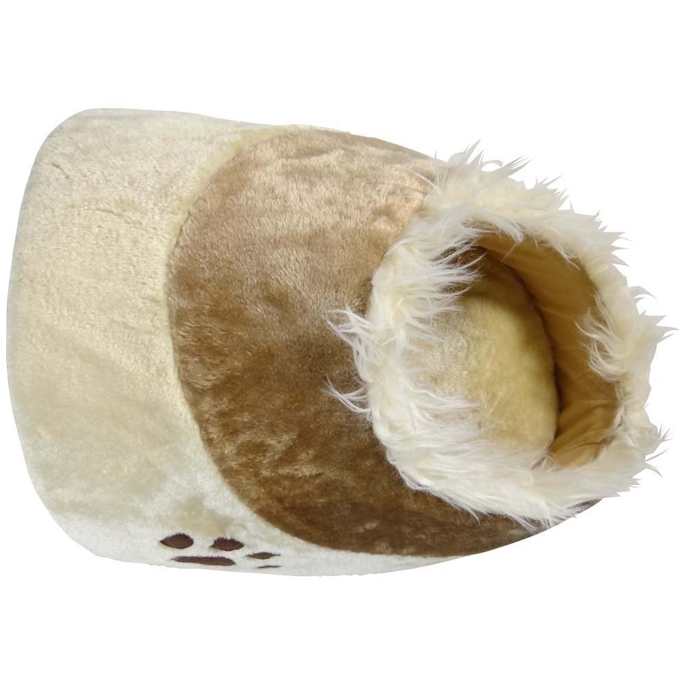Produktbild von Katzenbett Plüsch Katzenhöhle Kuschelhöhle Katzenversteck