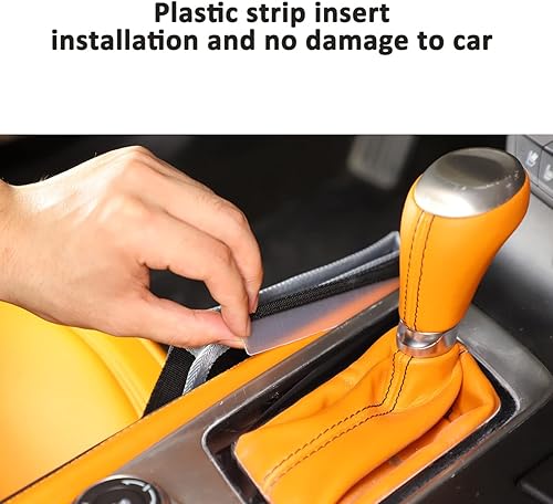 Miniatura 6 de Oxford - Caja de almacenamiento de consola central de tela para Chevrolet Corvette C7 2014-2019 Co-Pilot - Organizador colgante para consola central