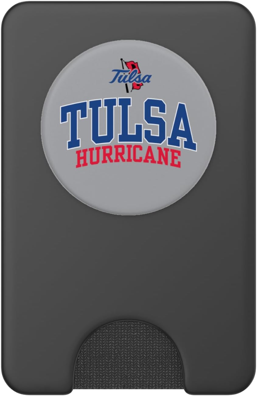 Tulsa Golden Hurricane | Official NCAA Merch | NCAFTUL04 PopSockets PopWallet for MagSafe