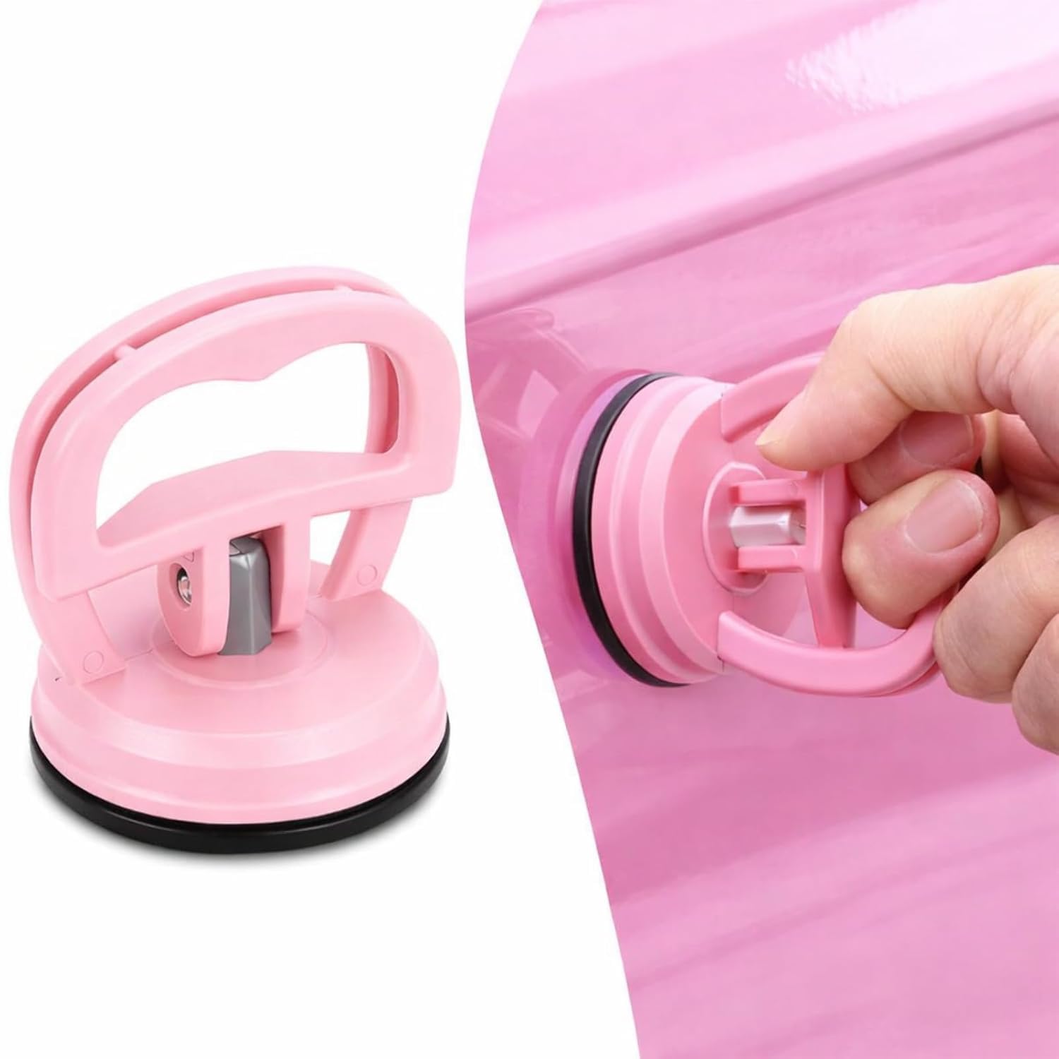 Car Dent Puller | Heavy-Duty Suction Cup Dent Remover | Strong Grip Handle for Lifting Dents, Glass, Tiles & Mirrors | Suction Lifter for Object Moving(Small)-image-19