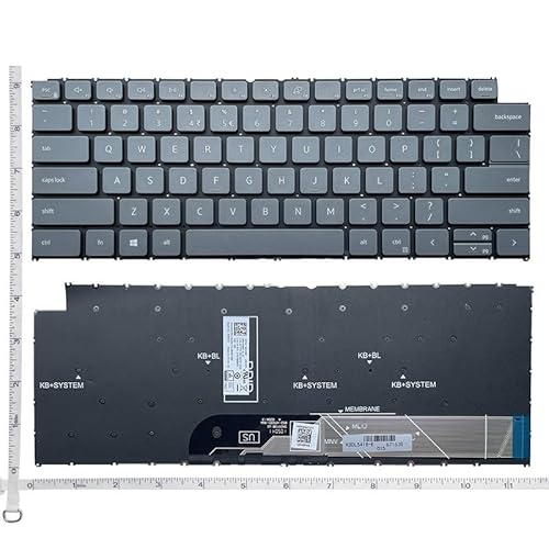 USL[{[h Dell Inspiron plus 7420 7430 16 5620 7620 P171G001 Vostro 3420 3425 3430 3435 5320 5325 P147G 13 5310 14p(US NO Backli g