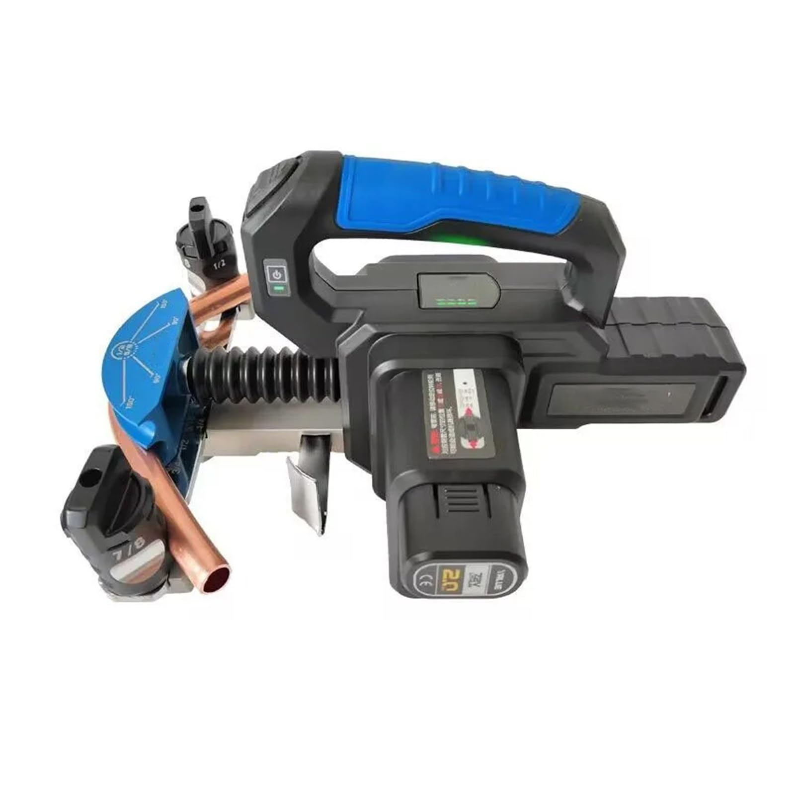 Lithium Electric Tube Bender Copper 6-22MM Air Conditioning Tube Bending Automatic Pipe Bender Multiple Uses