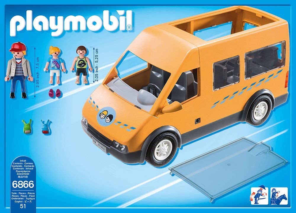 Playmobil 6866 - Autobus szkolny, Żółty