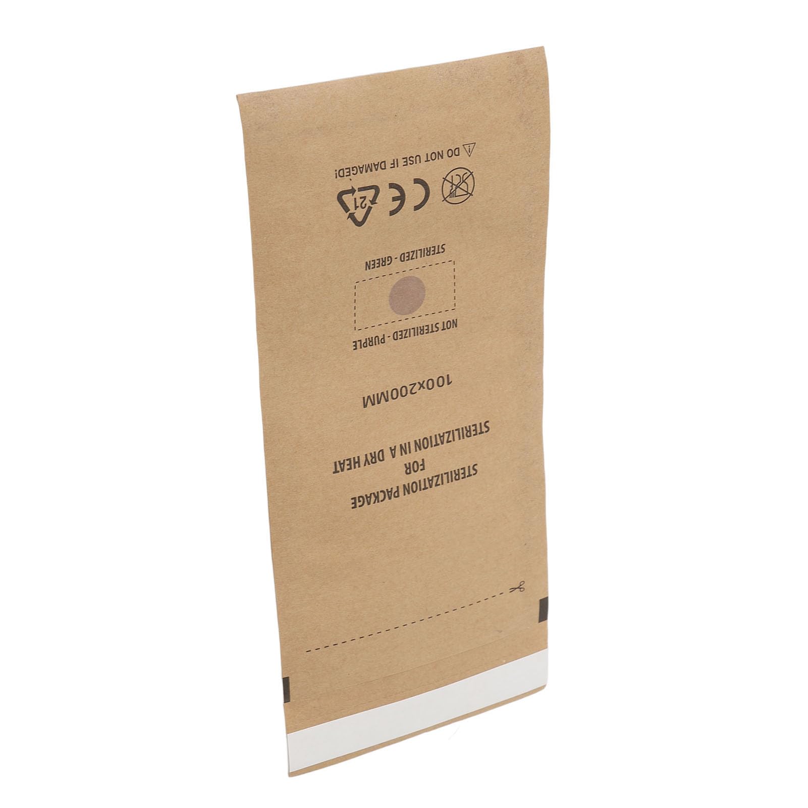 100 bolsas de limpieza desechables para productos dentales para decoración de uñas, para clínica, salón, M, 100 unidades